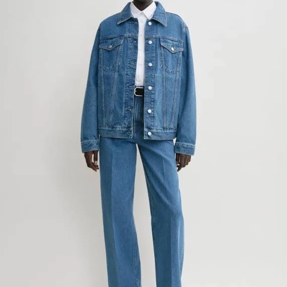 TOTEME Classic denim jacket SIZE Small - Picture 1 of 8